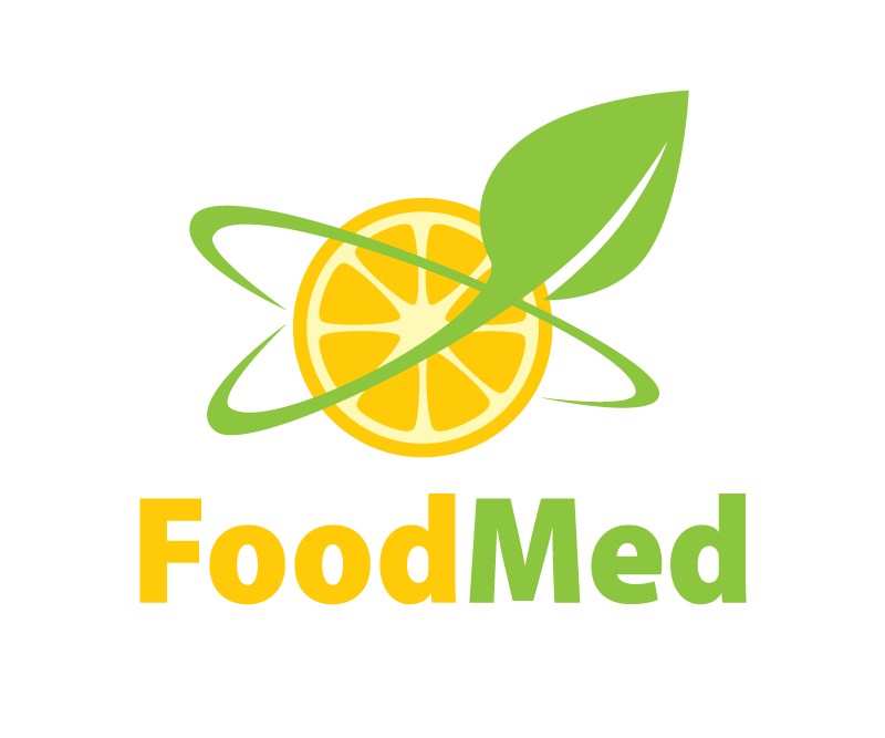 FoodMed logo designed by Arlow Lacey Design