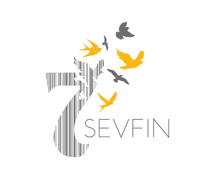 Project Sevfin logo designed by Arlow Lacey Design